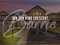 124 Sun King Cres, Barrie